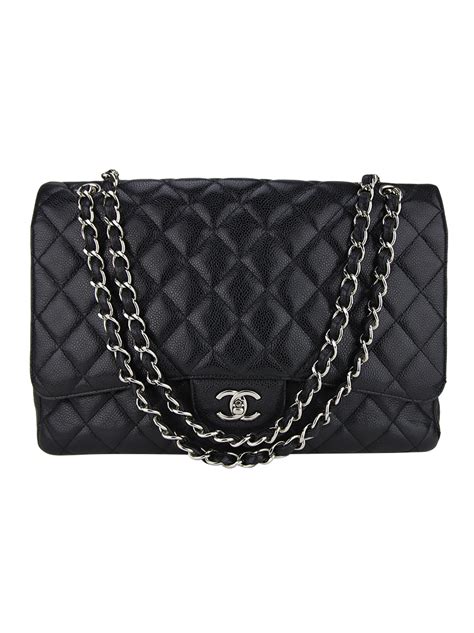 bolsa chanel original preta|pre owned Chanel.